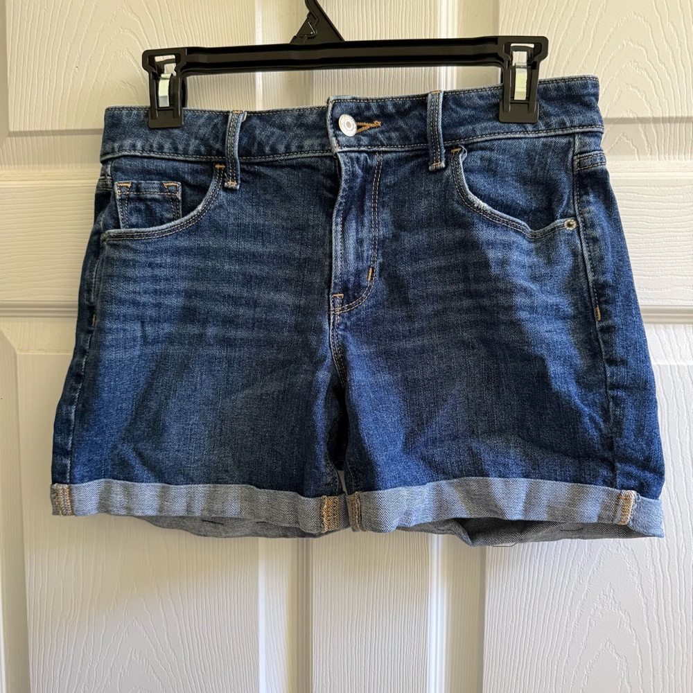 Old Navy Mid Rise Denim Shorts